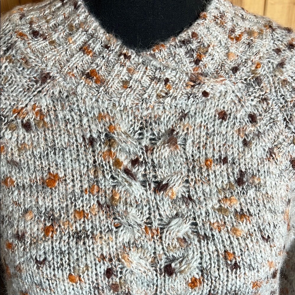 STEVE MADDEN Jillian Sweater in Gray Marl - Picture 11 of 12